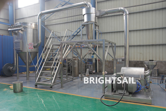 เครื่องโม่แป้งถั่วเหลือง Chickpea 1300kg / H เครื่องบดถั่ว Lentils