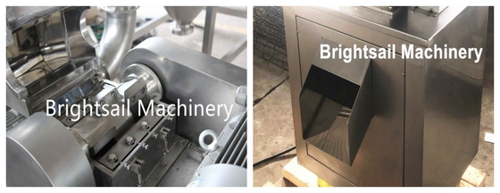 เครื่องจักรอุตสาหกรรม Brightsail สําหรับชา อาหาร เครื่องจักรอนุภาคหยาบ 1000kg/H
