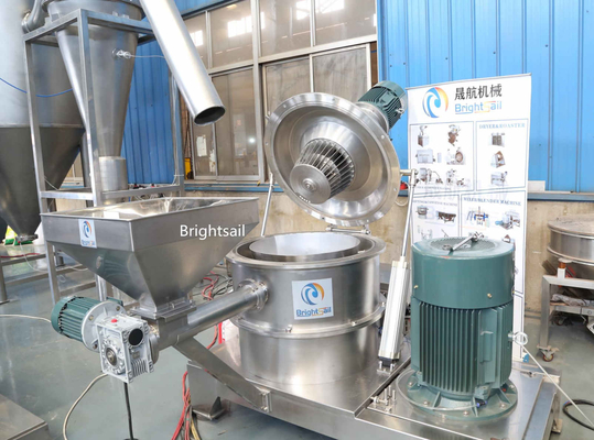 ไบรท์เซิล ACM เครื่องบด Talc Powder เครื่องจัดหางอากาศ Mill Talc Powder เครื่องบดซุส 304