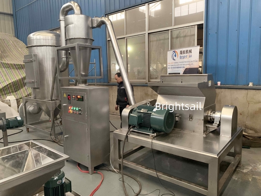 เครื่องบดน้ําตาลหวานอุตสาหกรรม เครื่องบดอาหารเครื่องปรุงรสภัณฑ์ เครื่องบดน้ําตาลหวานหยาบจาก Brightsail เครื่องบดน้ําตาลหวาน