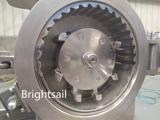 Feed Grinding Hammer Mill สแตนเลสฟู้ดมัสซา Hammer Mill ความเร็วสูง เครื่องบดขนาดเล็ก เครื่องบดผง