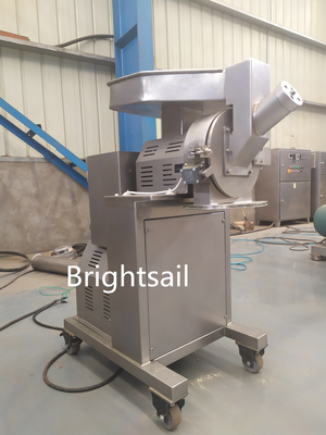 Feed Grinding Hammer Mill สแตนเลสฟู้ดมัสซา Hammer Mill ความเร็วสูง เครื่องบดขนาดเล็ก เครื่องบดผง