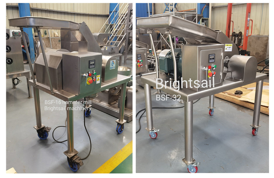 วัน Palm Fitz Mill อุปกรณ์การบดผงวัน Palm Hammer Mill เครื่องบดผงรูปแบบ Brightsail