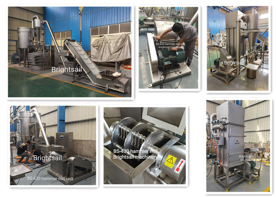 Dried Apple Pomace Hammer Mill Brightsail Powder Grinder machine dried Apple Pomace powder mill Machine
