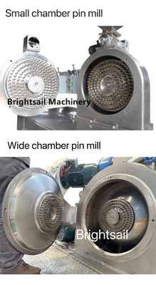 เครื่องบดเมล็ดมัสตาร์ด Pin Mill โรงสีผงสำหรับเมล็ดน้ำมันและเครื่องเทศ
