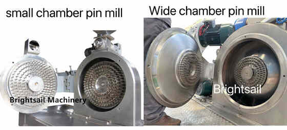 เครื่องบดเมล็ดมัสตาร์ด Pin Mill โรงสีผงสำหรับเมล็ดน้ำมันและเครื่องเทศ