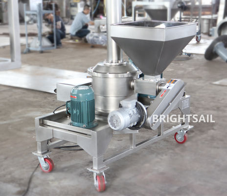 เครื่องคัดแยกอากาศ Maltodextrin Ultrafine Pulverizer สำหรับการบดผงละเอียดพิเศษเกรดอาหาร